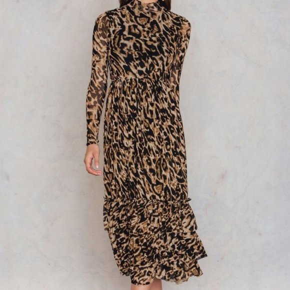 nakd leopard dress